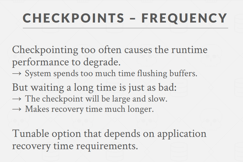 CheckpointFrequency