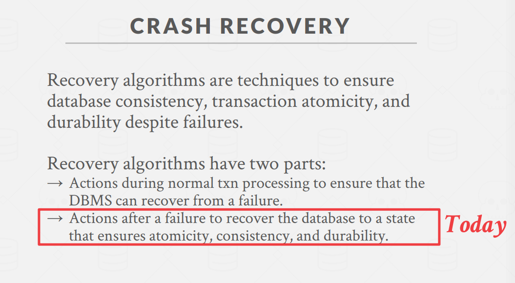 DatabaseRecovery