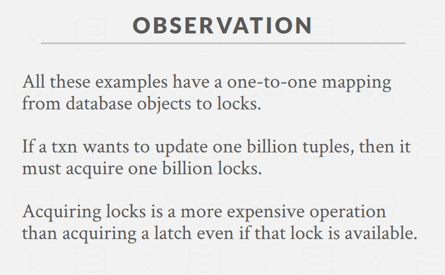 LockGranularity