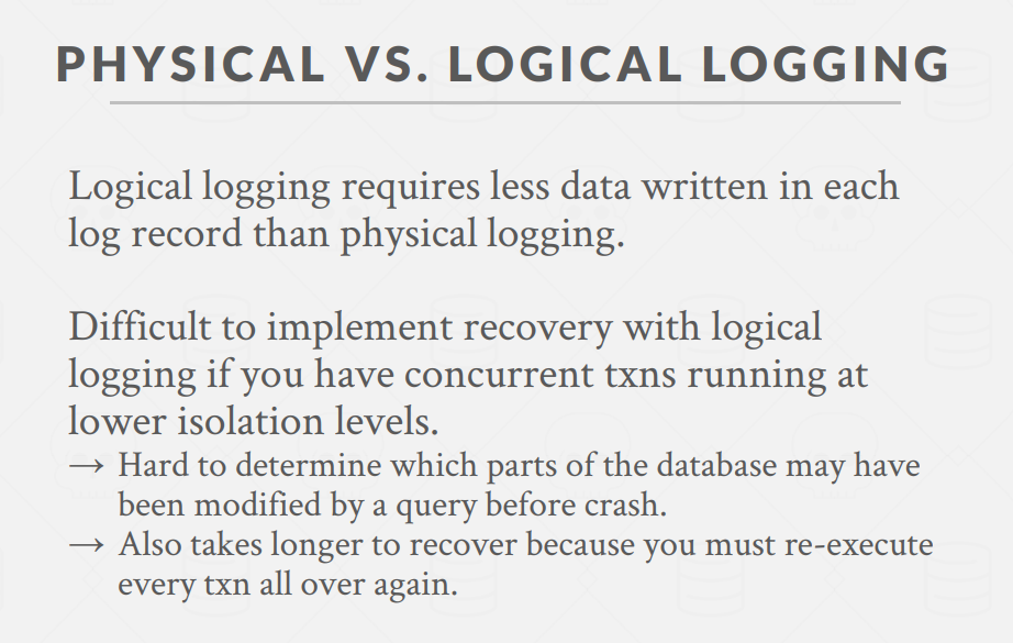 PhysicalLogicalLog