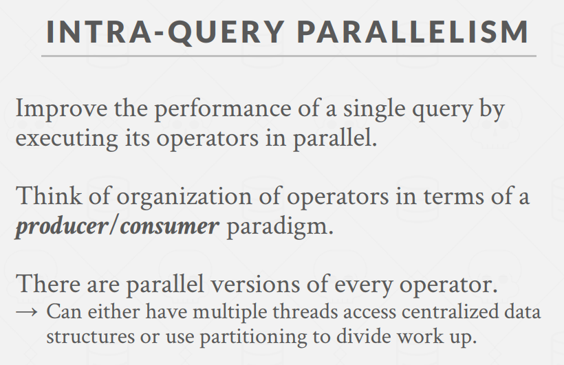 Intra-QueryParallelism